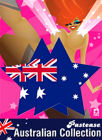 Australian Flag Pastease Pasties